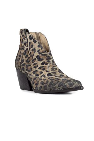 Kenia Suede Texan Ankle Boot ELENA IACHI | E2004KENIAPLASMON